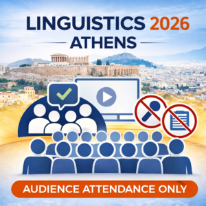 Linguistics 2026 Athens – Audience Attendance Only