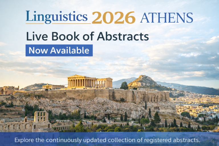 Linguistics 2026 Athens BOA